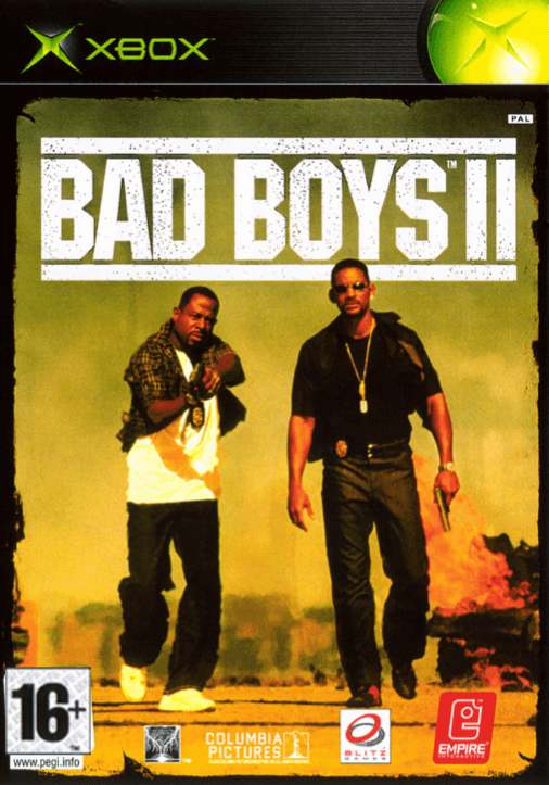 Bad Boys II box art for Xbox